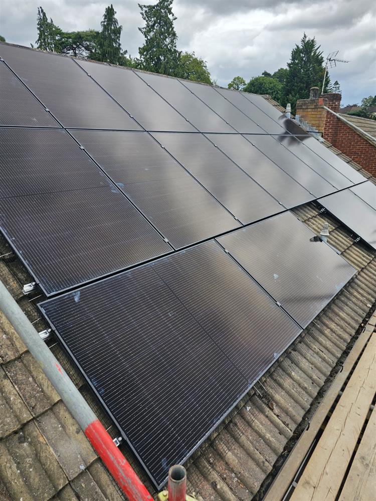 Domestic Solar and Battery Install in Camberley, Surrey