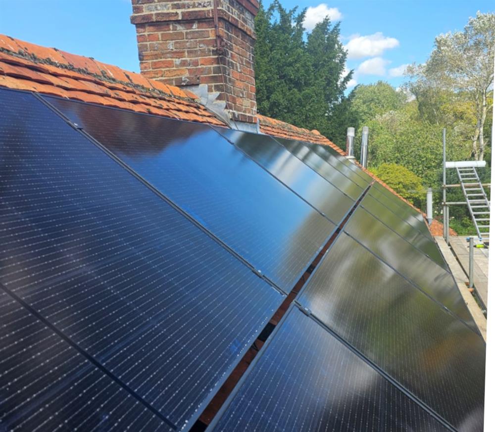Domestic Solar and Battery Install in Warborough, Oxfordshire