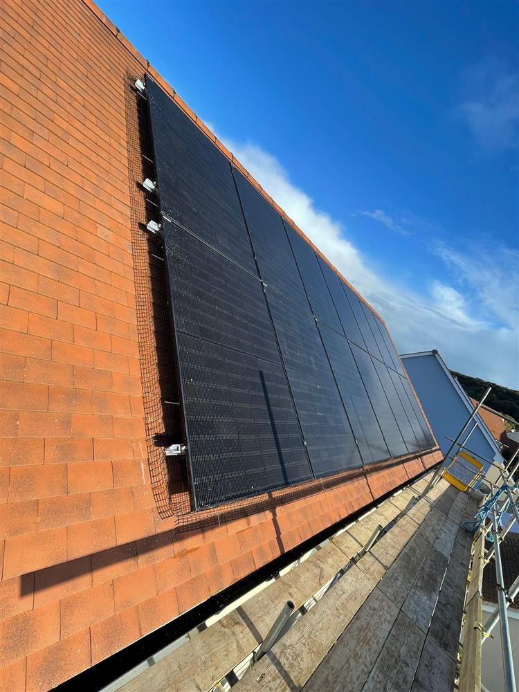 Domestic Solar and Battery Installation in Sanford, Somerset 