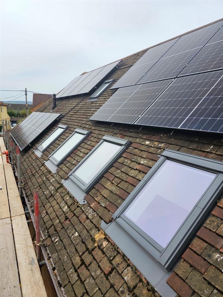 Domestic Solar and Battery Installation in Princes Risborough, Buckinghamshire.