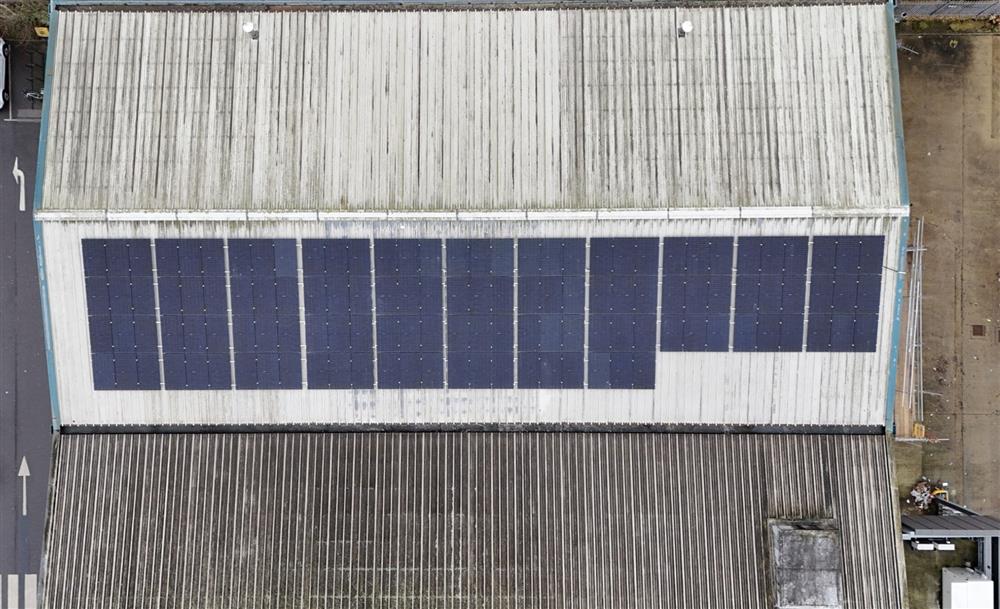 Commercial Solar build in Southampton