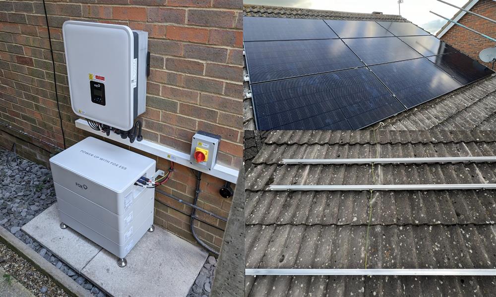 Domestic Solar Installation in Leighton Buzzard, Bedfordshire
