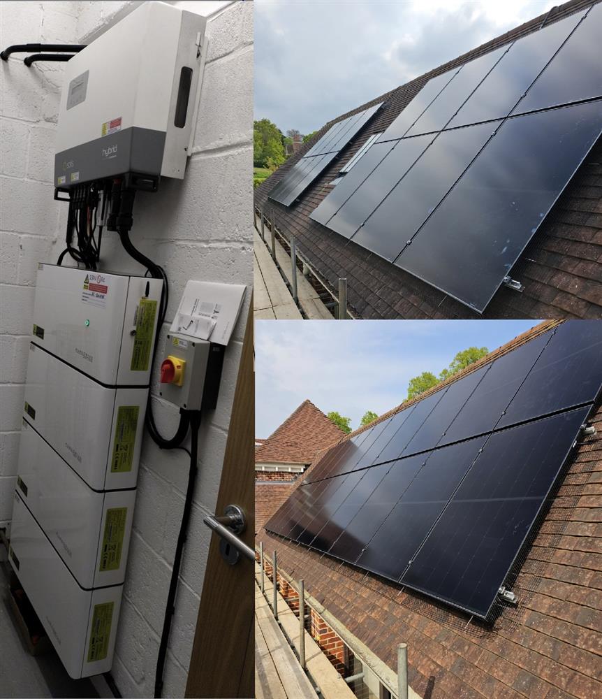 Domestic Solar installation in Sevenoaks, Kent