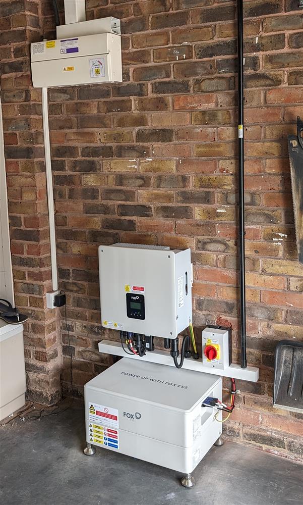 Domestic Solar Panel and Battery Install in Sandhurst, Berkshire