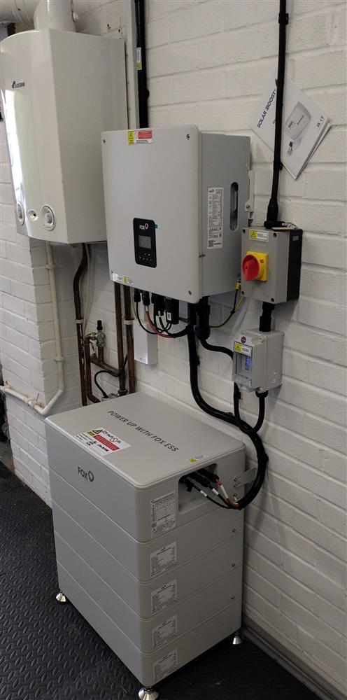 Domestic Solar and Battery Installation in Maidenhead, Berkshire.