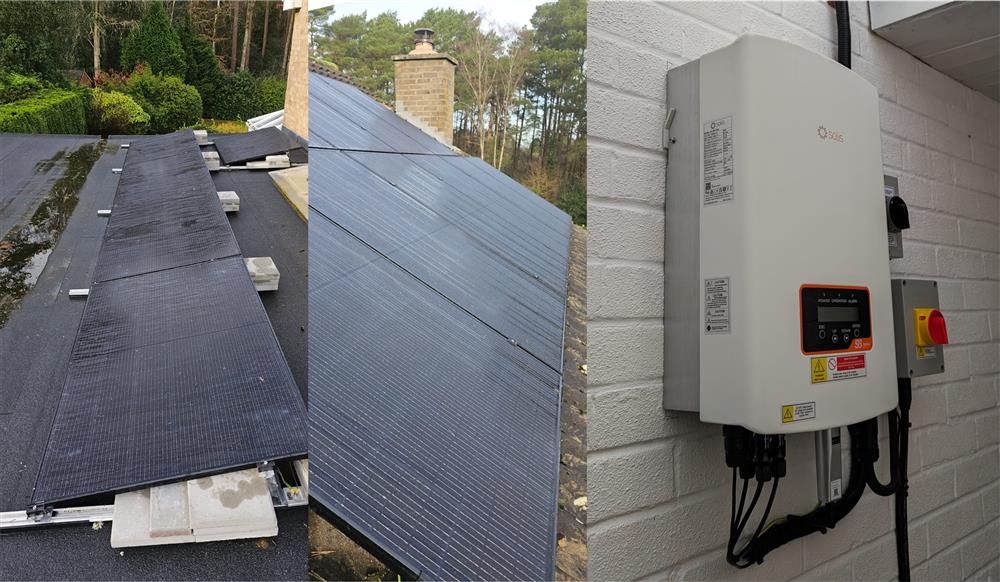 Domestic Solar and Battery Installation in Hindhead, Hampshire