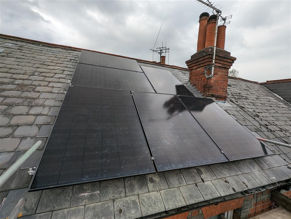 Domestic Solar Panel Install in Reading, Berkshire