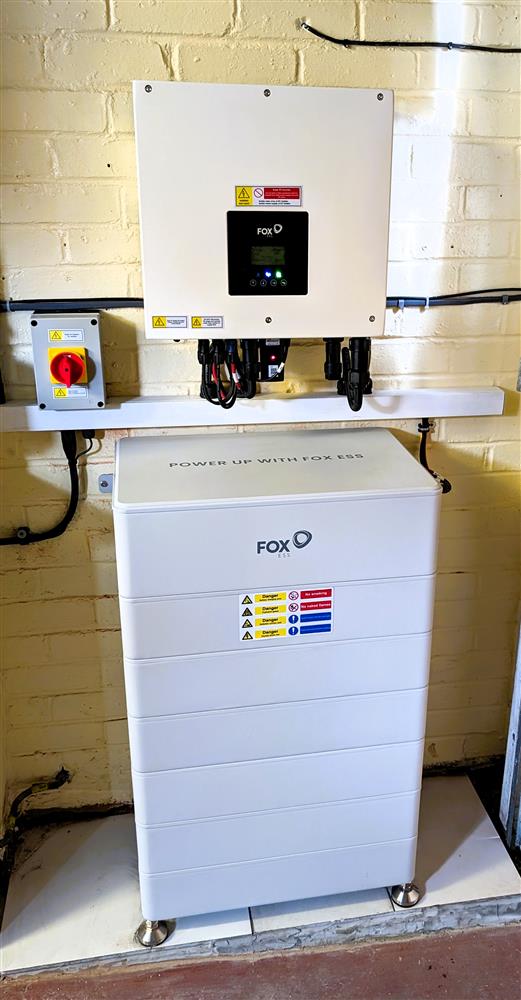 Domestic Solar Panel and Battery Install in Windsor, Berkshire