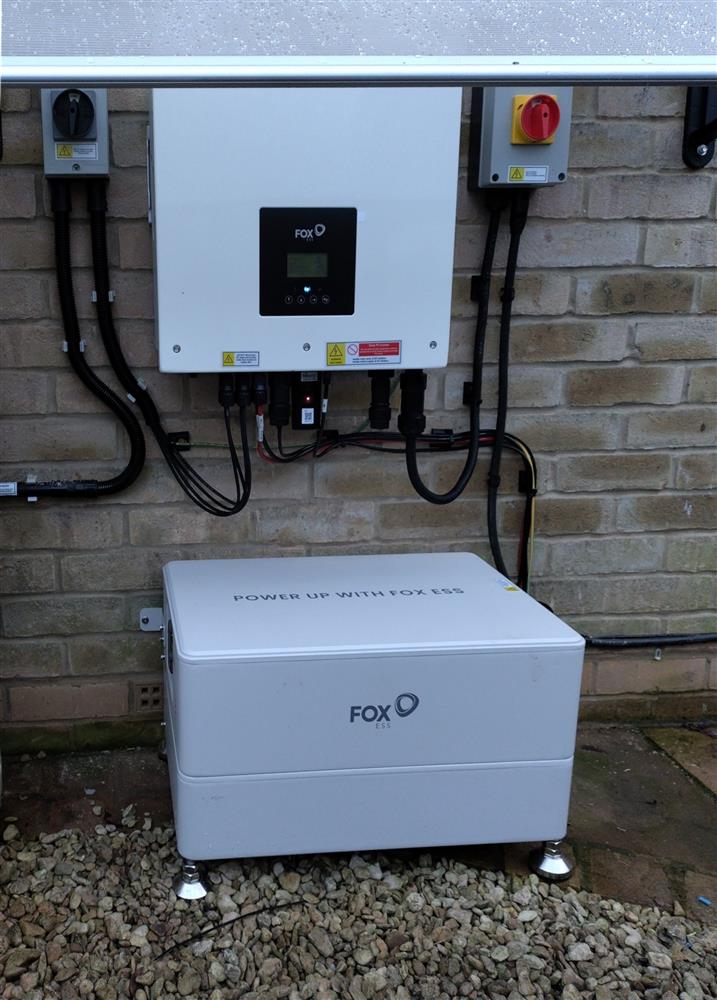 Domestic Solar and Battery Installation in Saint Neots, Cambridgeshire