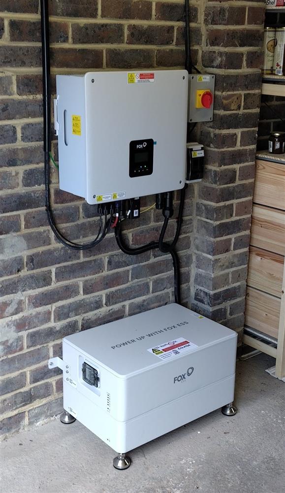 Domestic Solar, Battery, and EV charger Installation in Bracknell, Berkshire