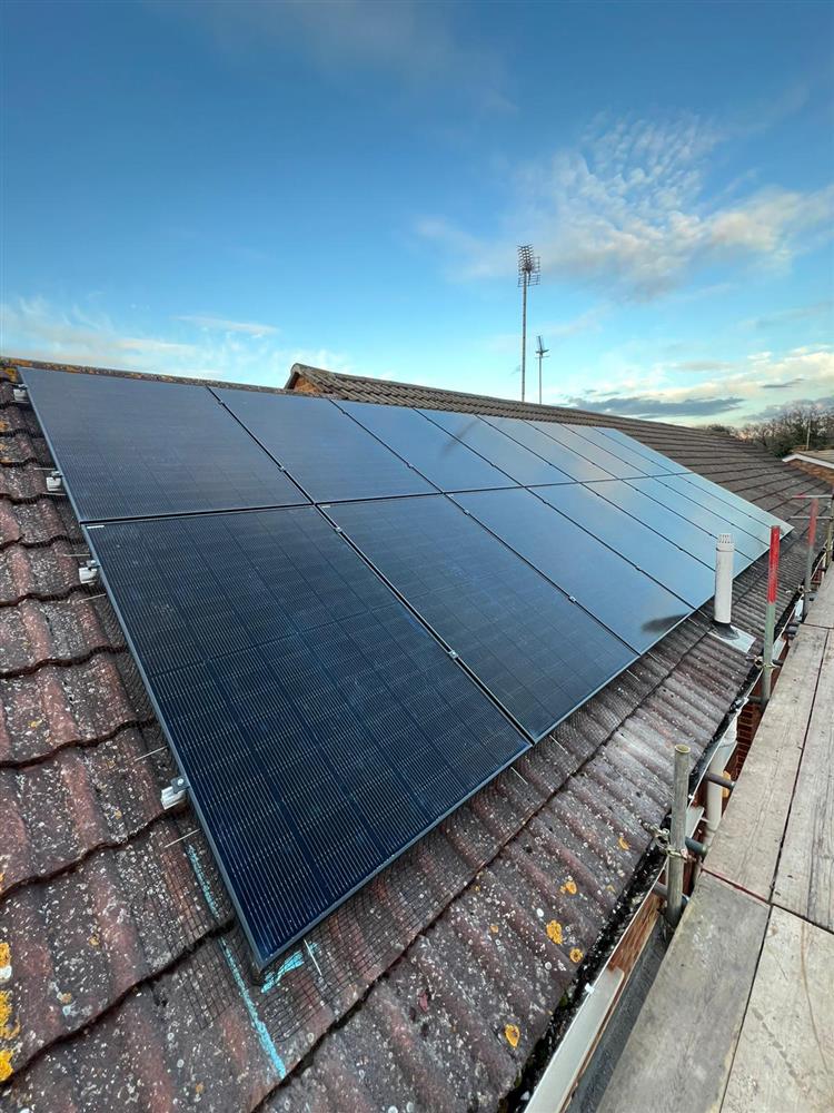 Domestic Solar Panel and Battery Install in Sandhurst, Berkshire
